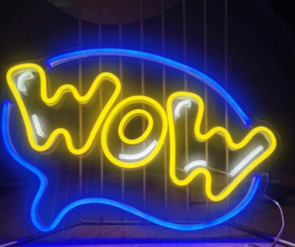 Tira Neon Amarillo 12V, Rollo 5m, 12W por metro / Para Letreros Luminosos - Wattko